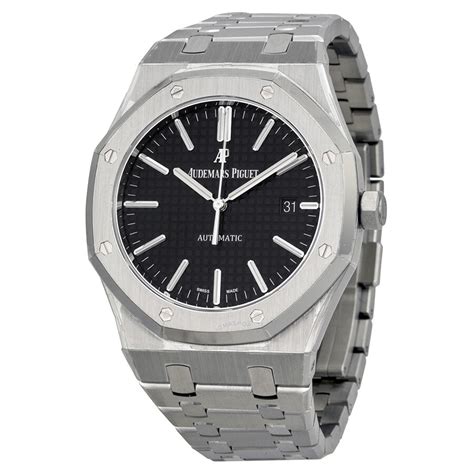 audemars piguet royal oak 15400 black dial|piguet royal oak watch price.